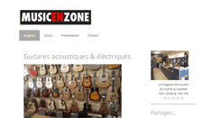 Desktop Screenshot of musicenzone.com