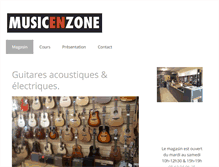 Tablet Screenshot of musicenzone.com